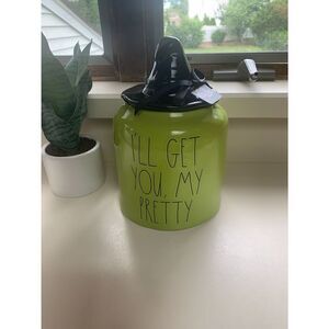 Rae Dunn I'll Get You,
My Pretty Canister
with Witch Hat lid